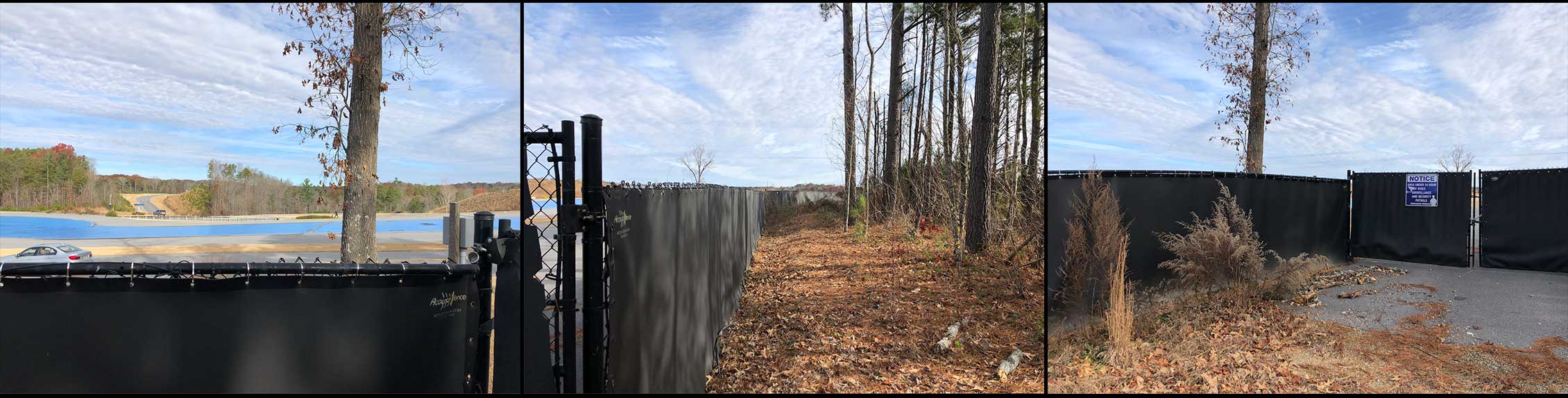 Atlanta Motorsports Park Noise Barrier