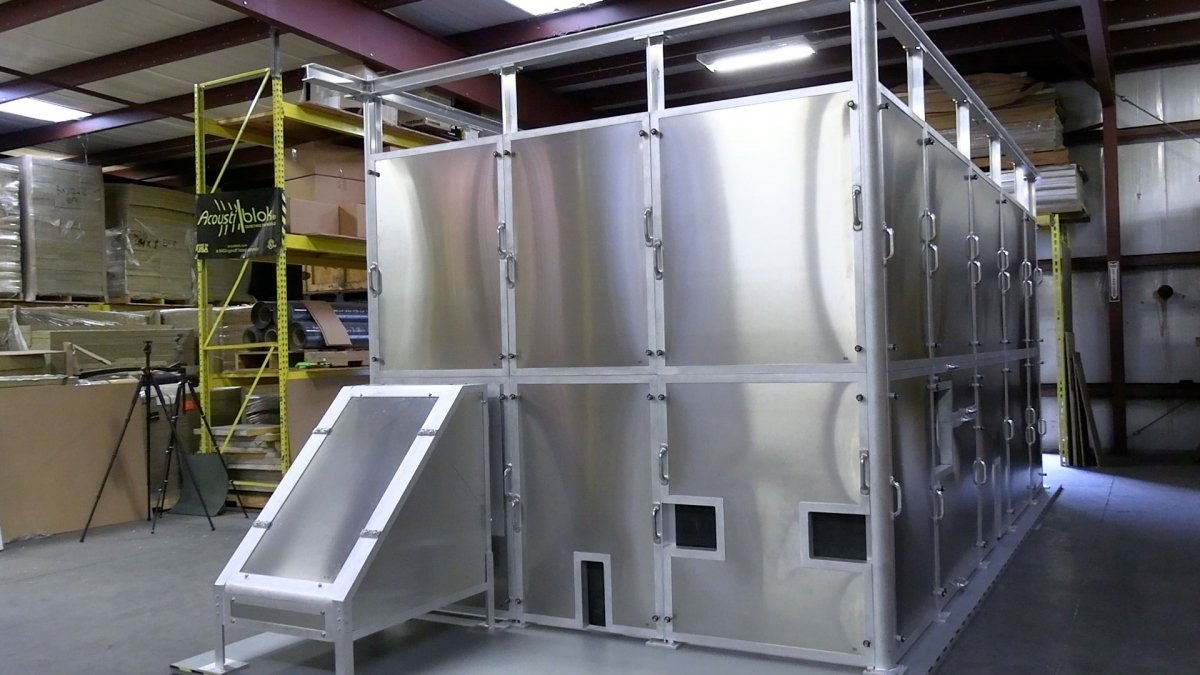 C2C Gas Compressor Enclosure Acoustiblok site