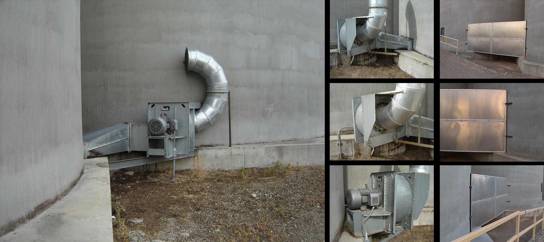 Silo Blower Noise Barrier