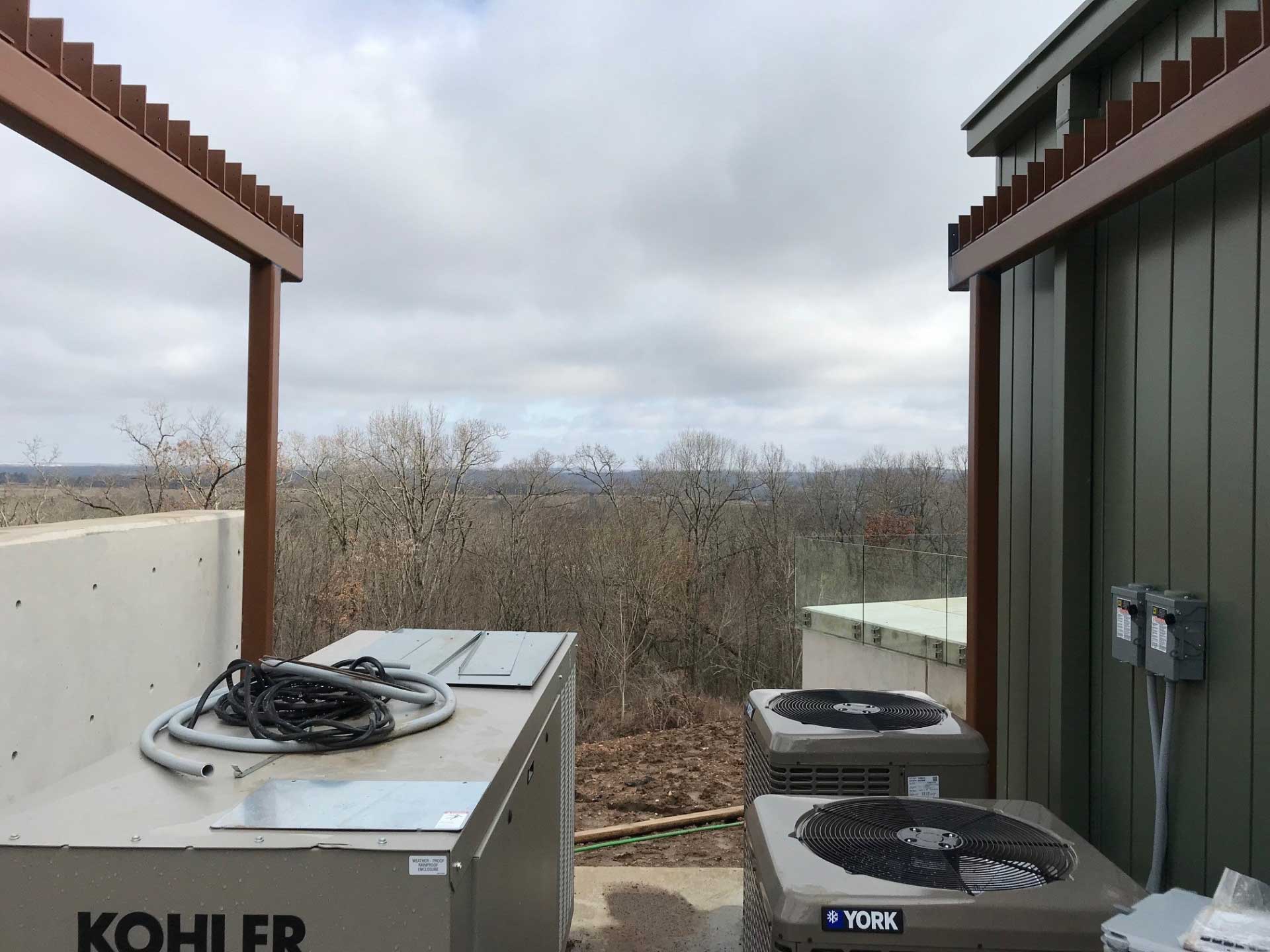 Residential Generator HVAC Enclosure