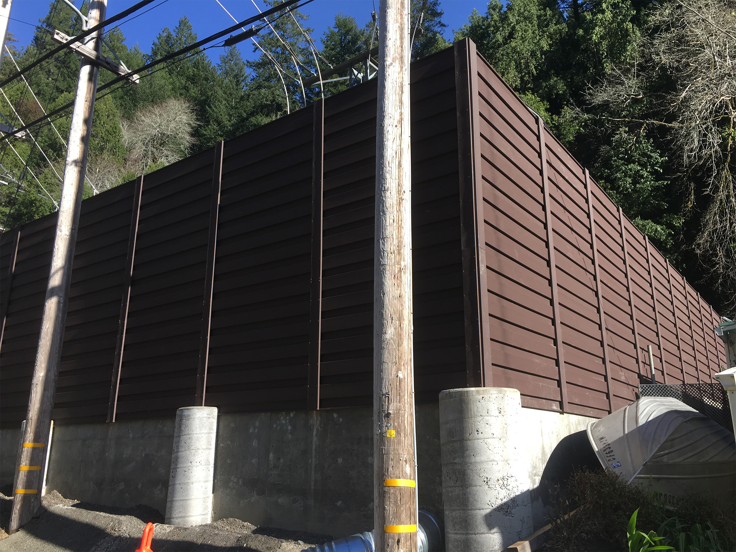 Electrical Transformer Noise Barrier