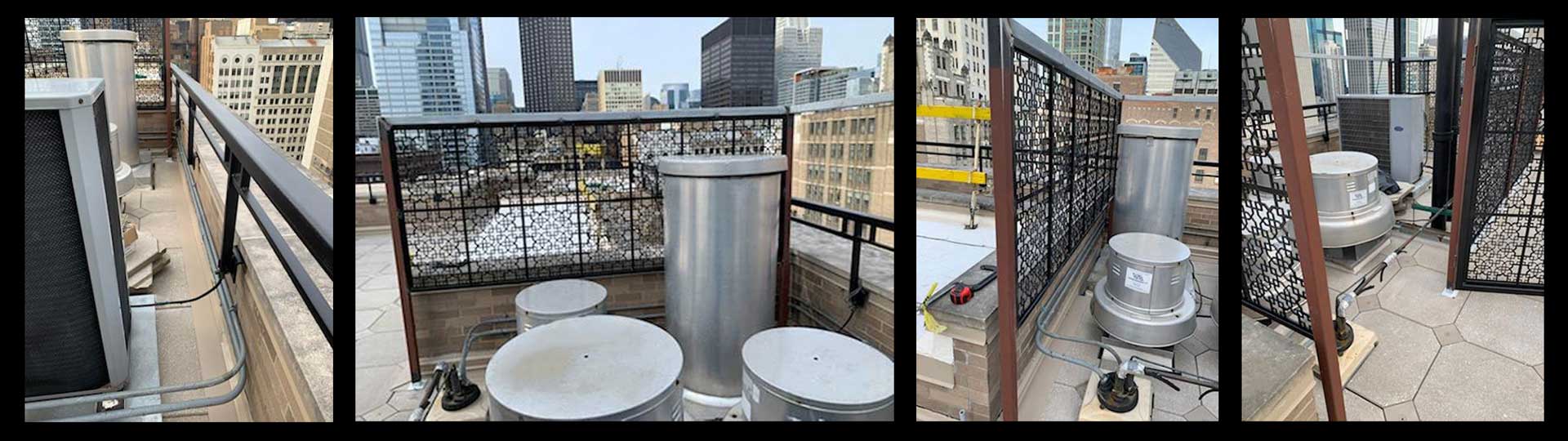 Rooftop Utility Equipment Enclosure