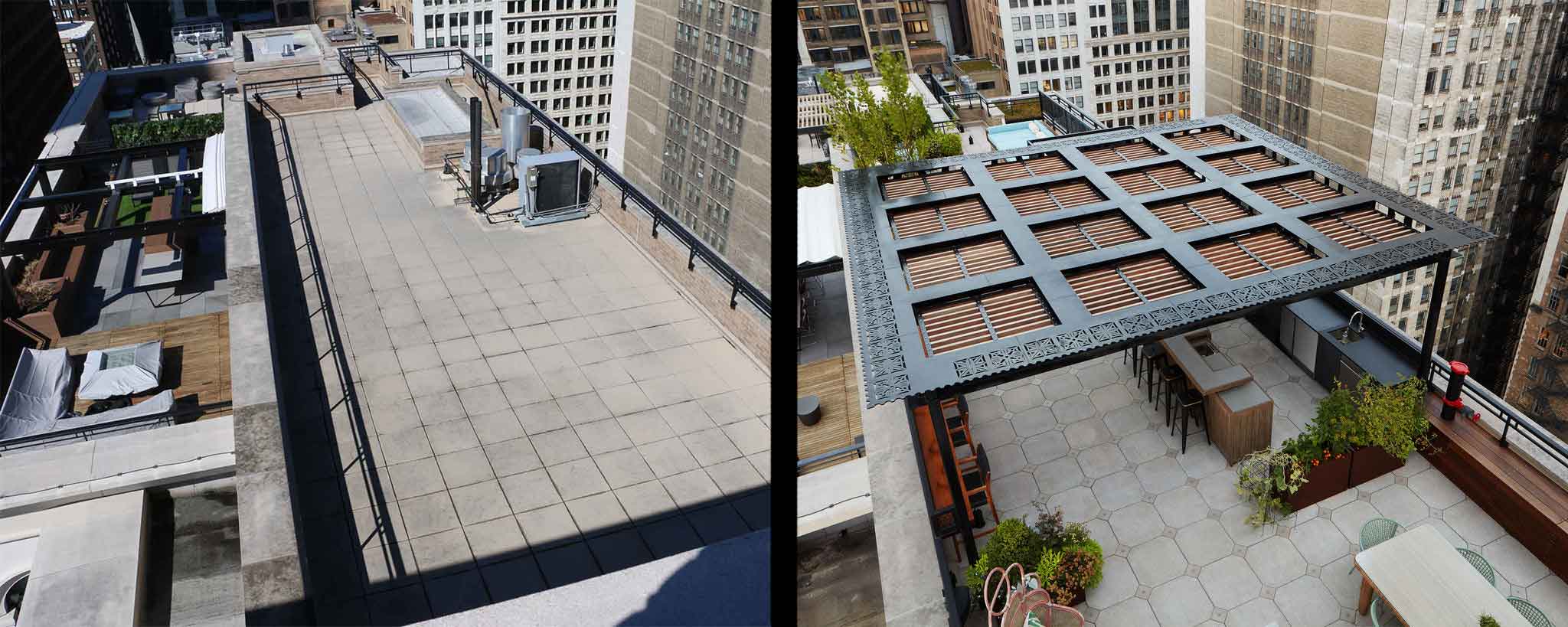 Rooftop Utility Equipment Enclosure