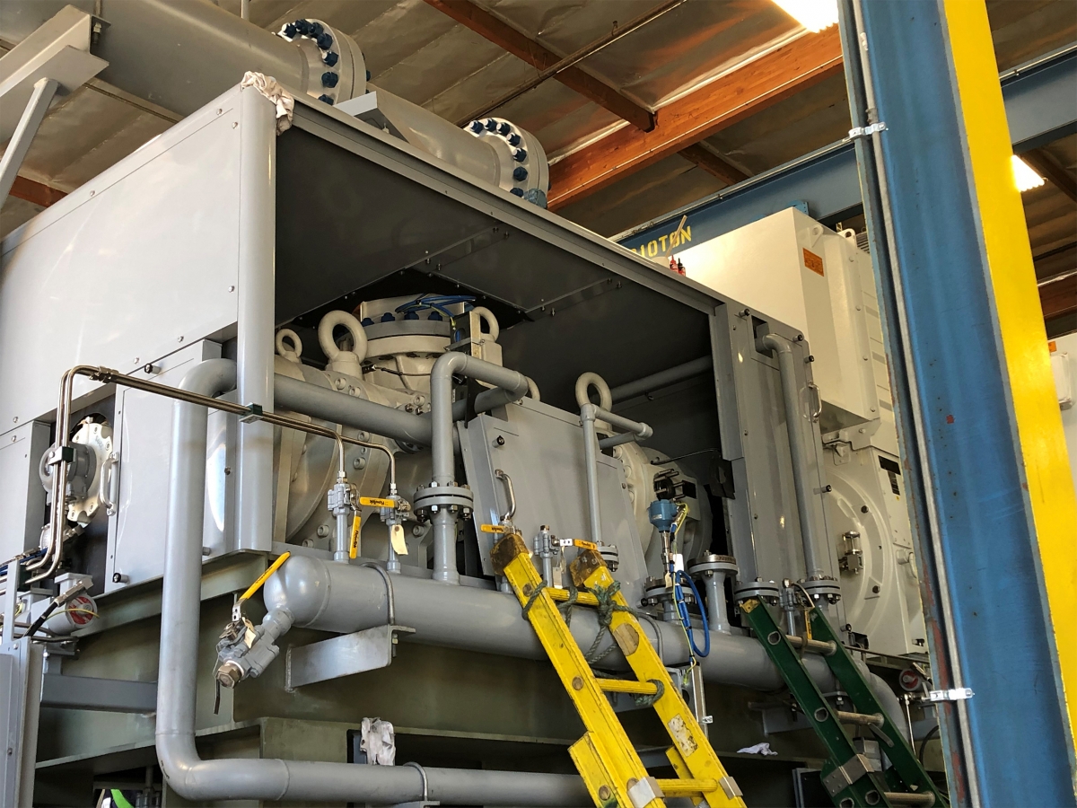 C2C Mayekawa Compressor Enclosure Acoustiblok site